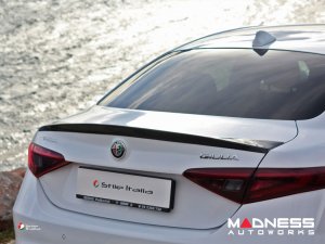 Alfa Romeo Giulia Trunk Spoiler - Carbon Fiber - Stile Italia